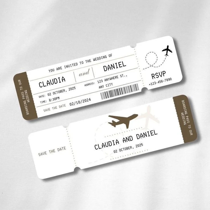 custom event ticket print Design 4